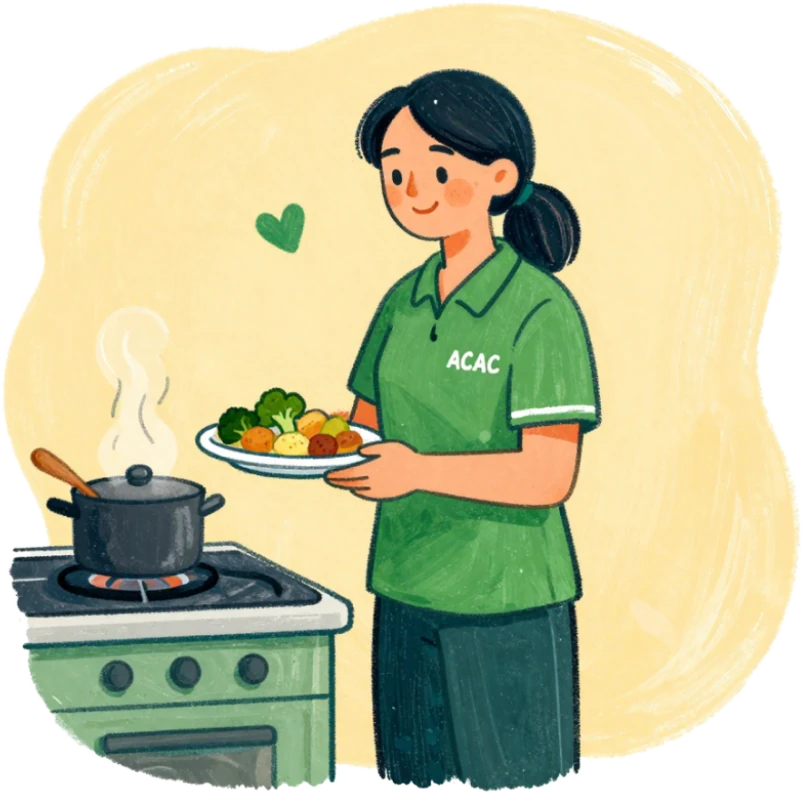 Illustration for Meals & cooking